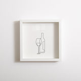 NEW! Wine bottle cork collector frame