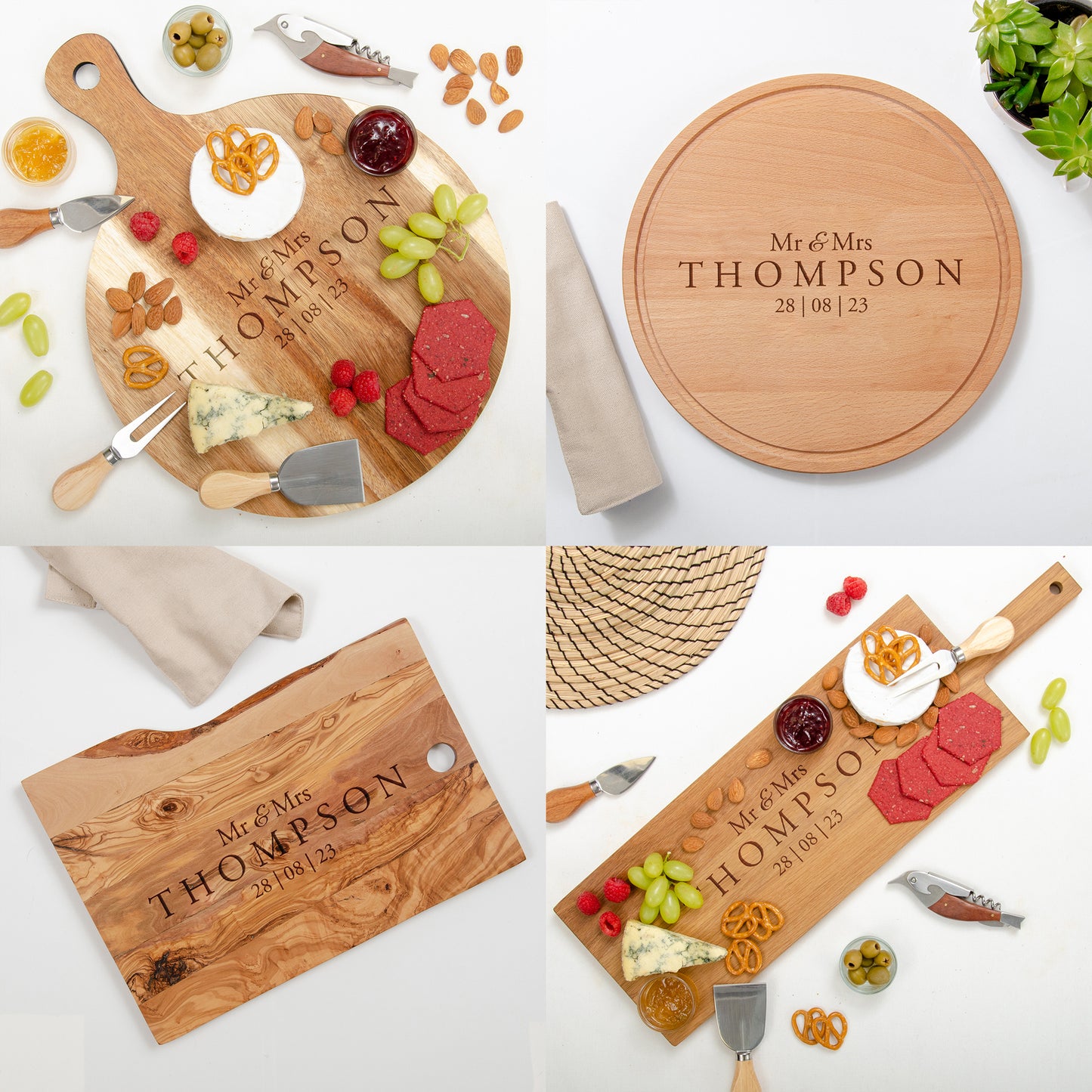 Personalised Wedding Premium Chopping  Board