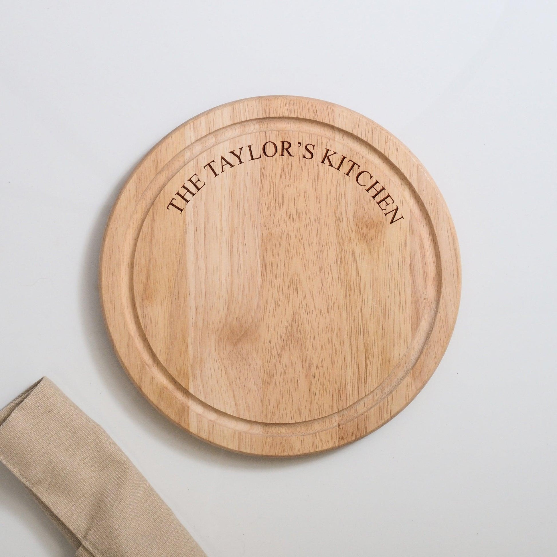 Personalised Family Chopping  Board - Stag Design