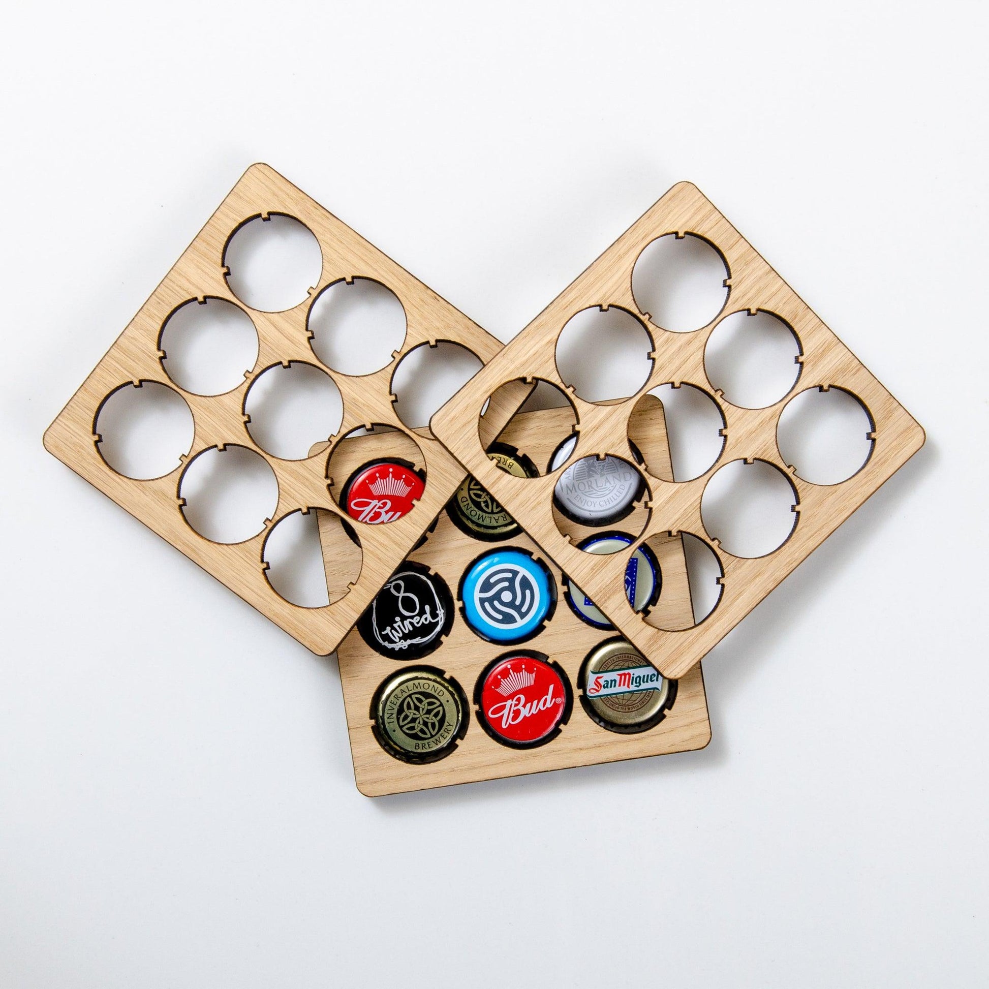 Beer cap coaster - Stag Design