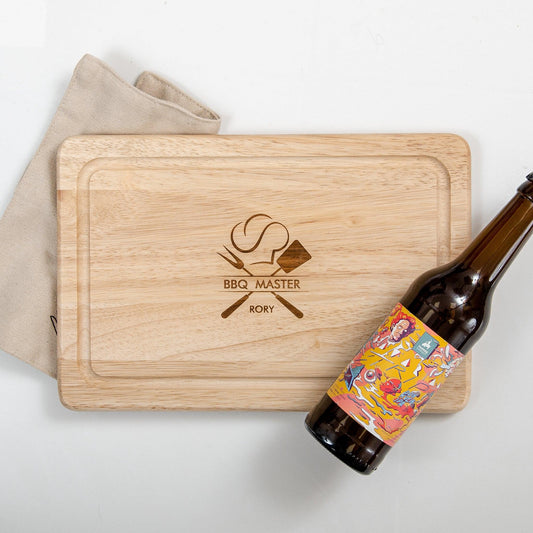 BBQ Chopping Board - Stag Design