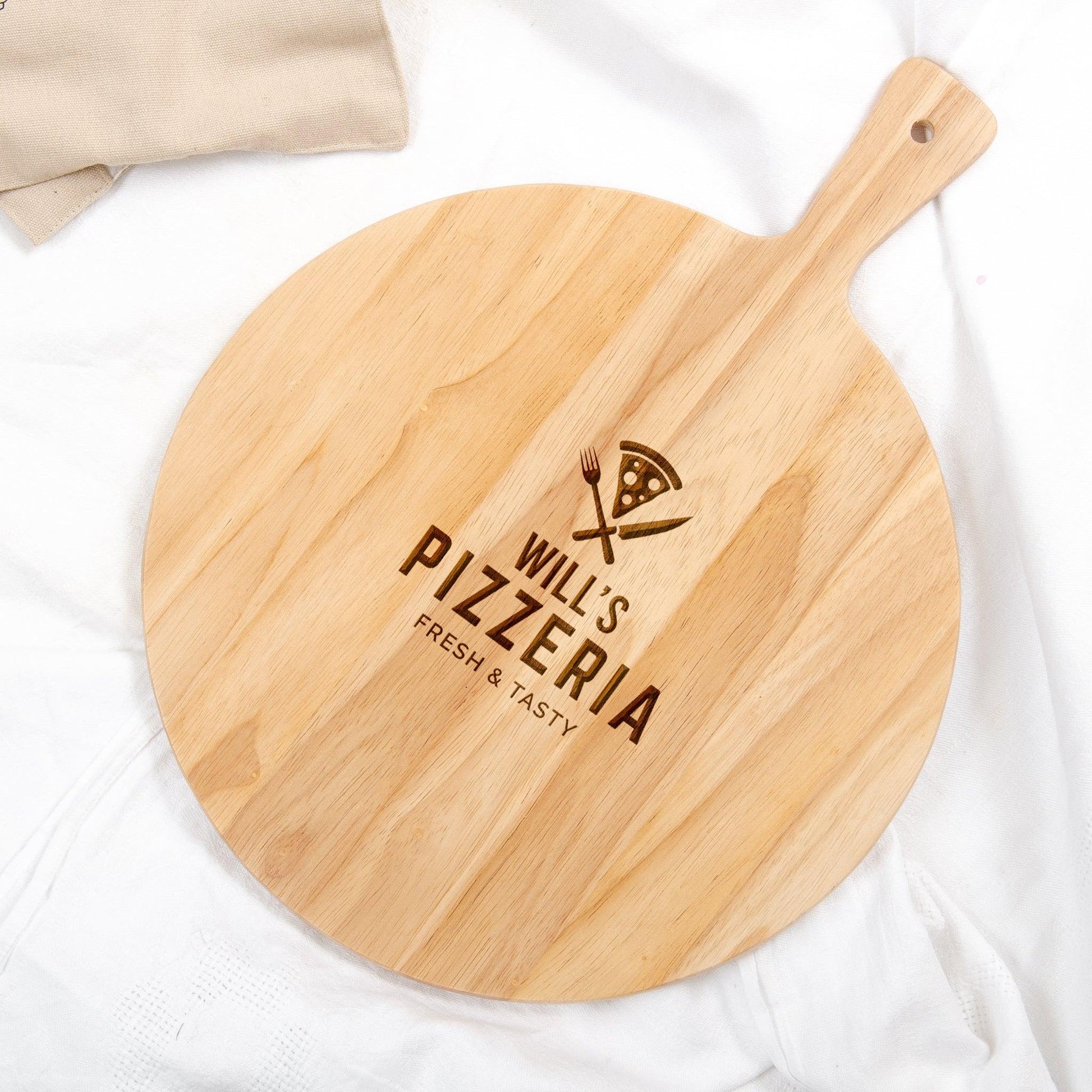 Personalised Pizza Serving Board - Stag Design