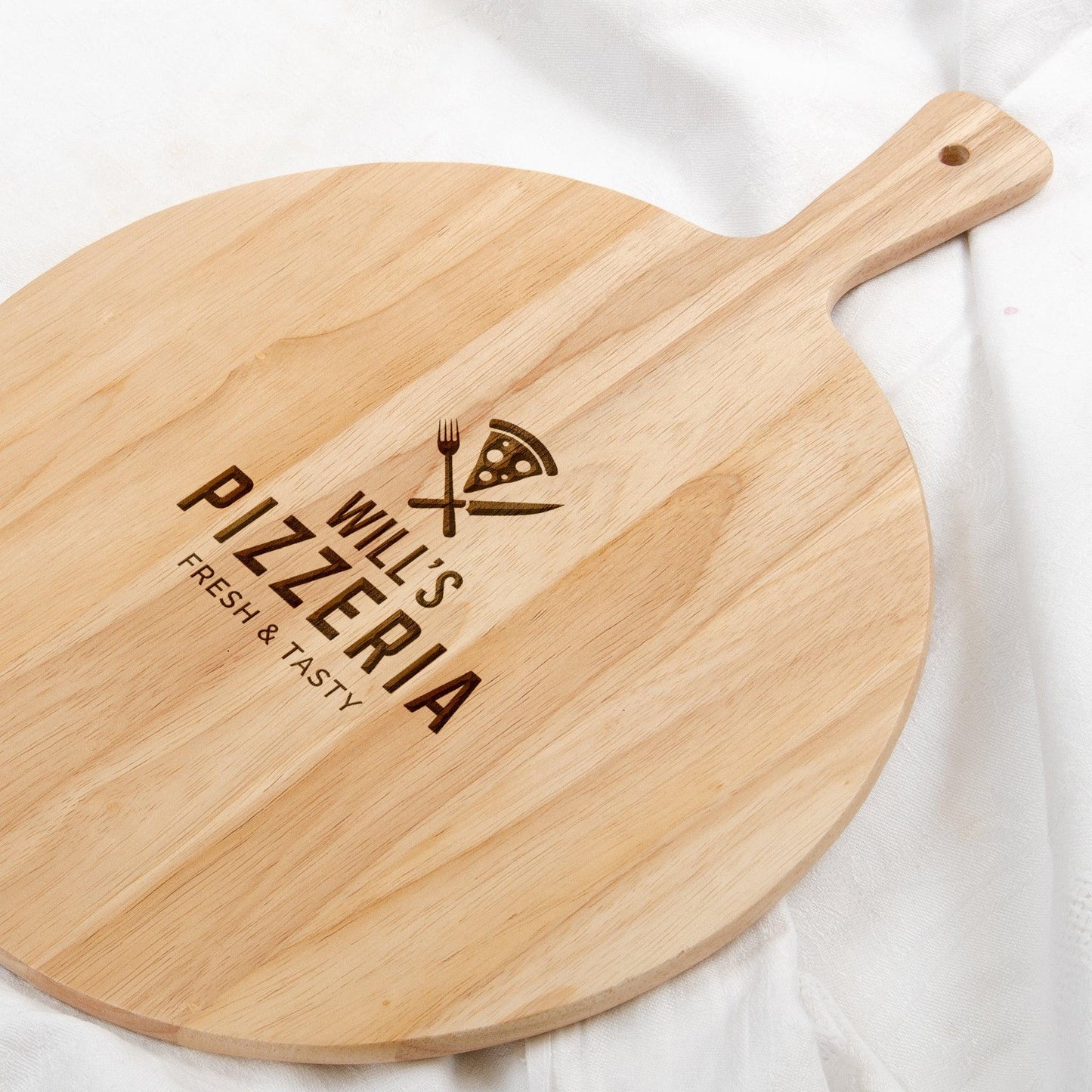 Personalised Pizza Serving Board - Stag Design