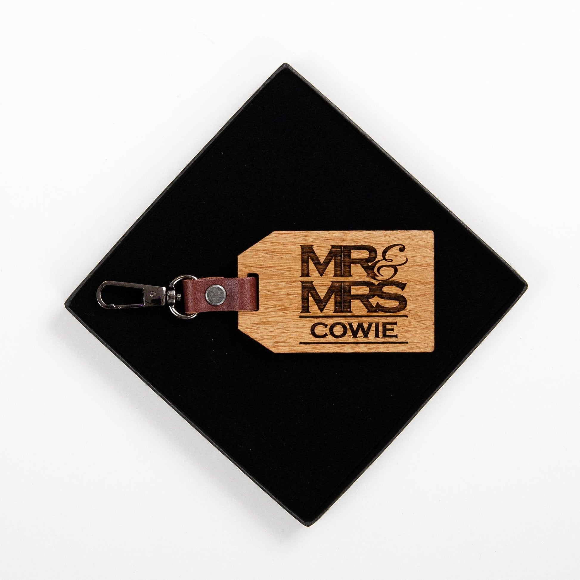 Personalised luggage tag - Stag Design