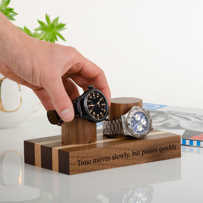 LIMITED EDITION! Personalised watch stand - Stag Design