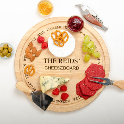 Personalised cheese board - Stag Design