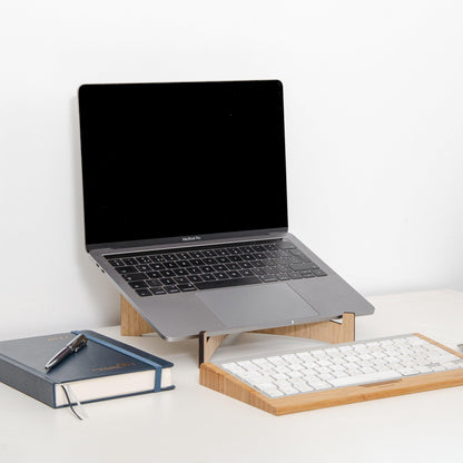 Eco wooden laptop stand - Stag Design