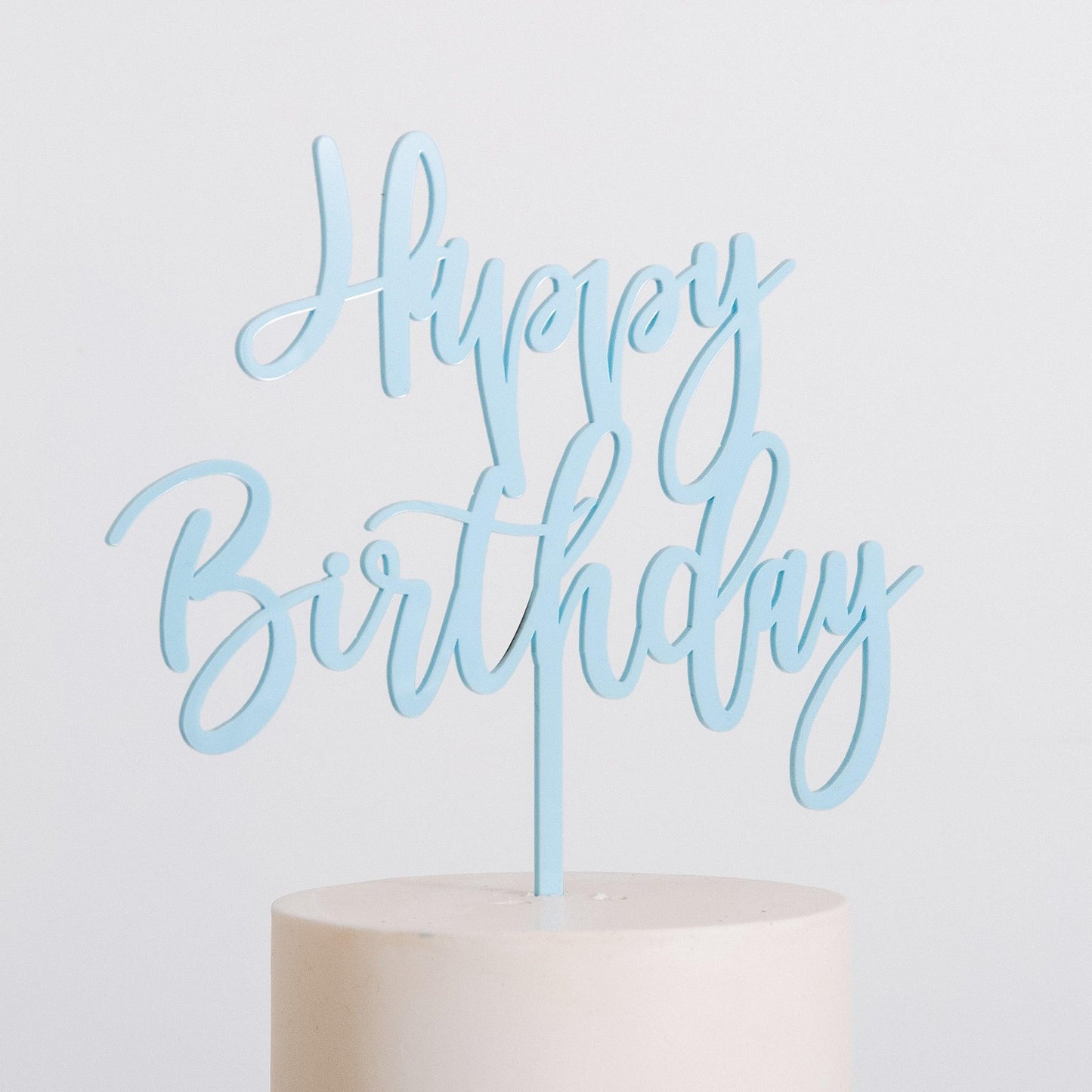 NEW! Happy Birthday cake topper - Stag Design