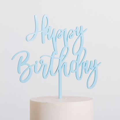 NEW! Happy Birthday cake topper - Stag Design