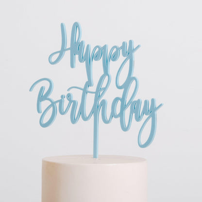 NEW! Happy Birthday cake topper - Stag Design