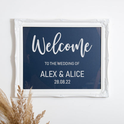 Personalised Welcome Sign - Stag Design