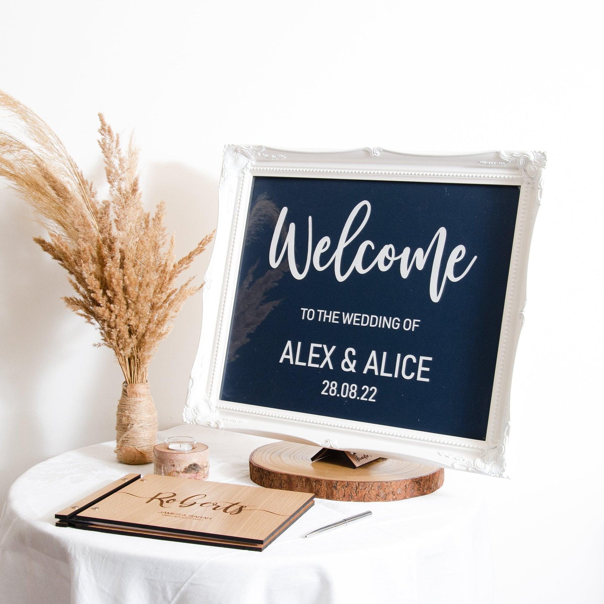 Personalised Welcome Sign - Stag Design