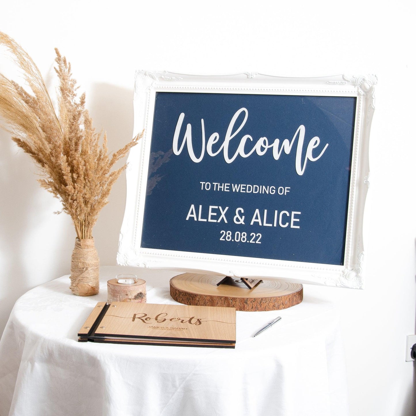 Personalised Welcome Sign - Stag Design