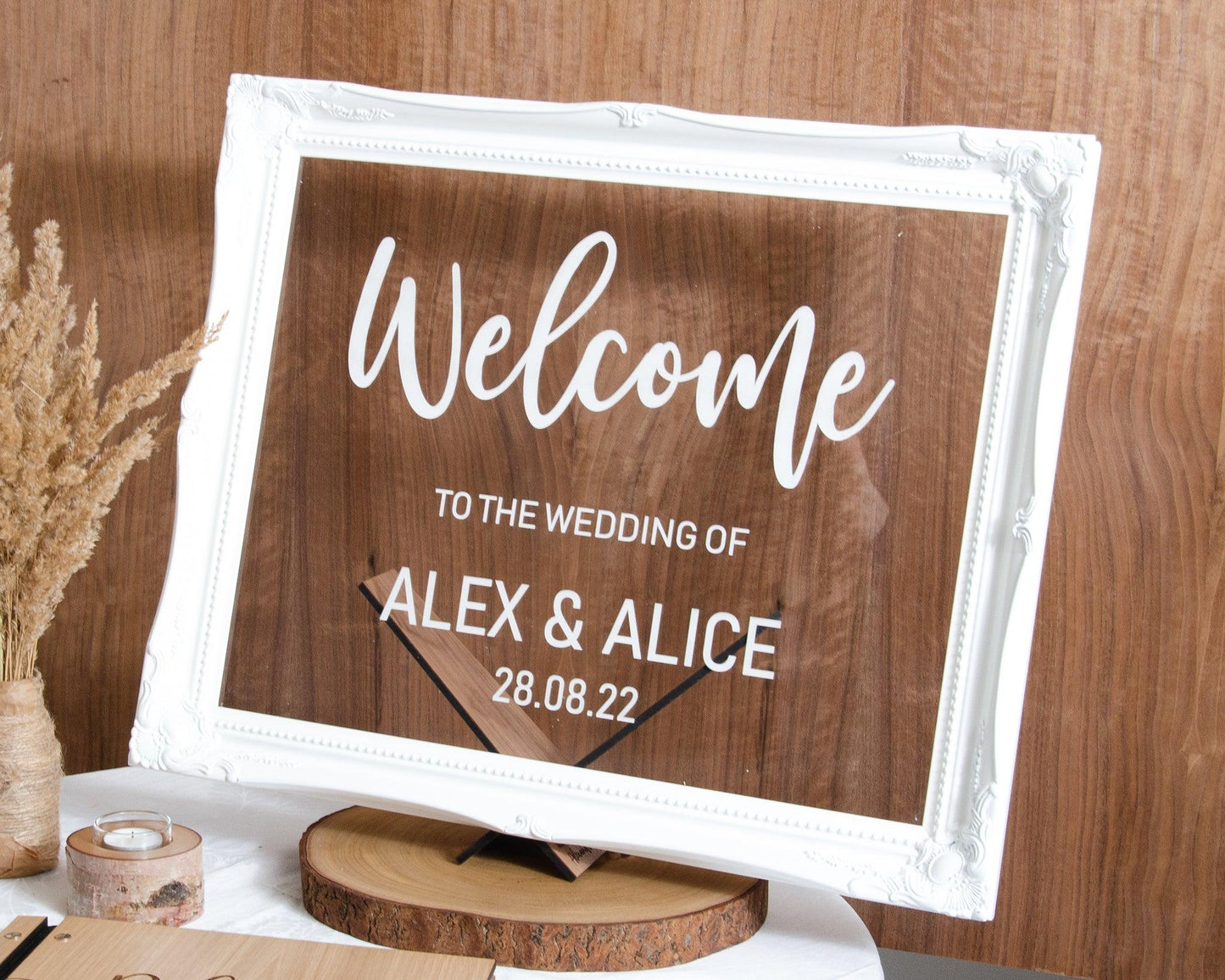 Personalised Welcome Sign - Stag Design