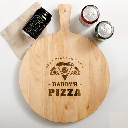 NEW! Personalised Pizza Serving Board - Stag Design