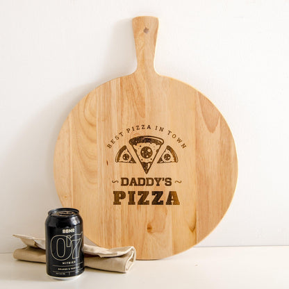 NEW! Personalised Pizza Serving Board - Stag Design