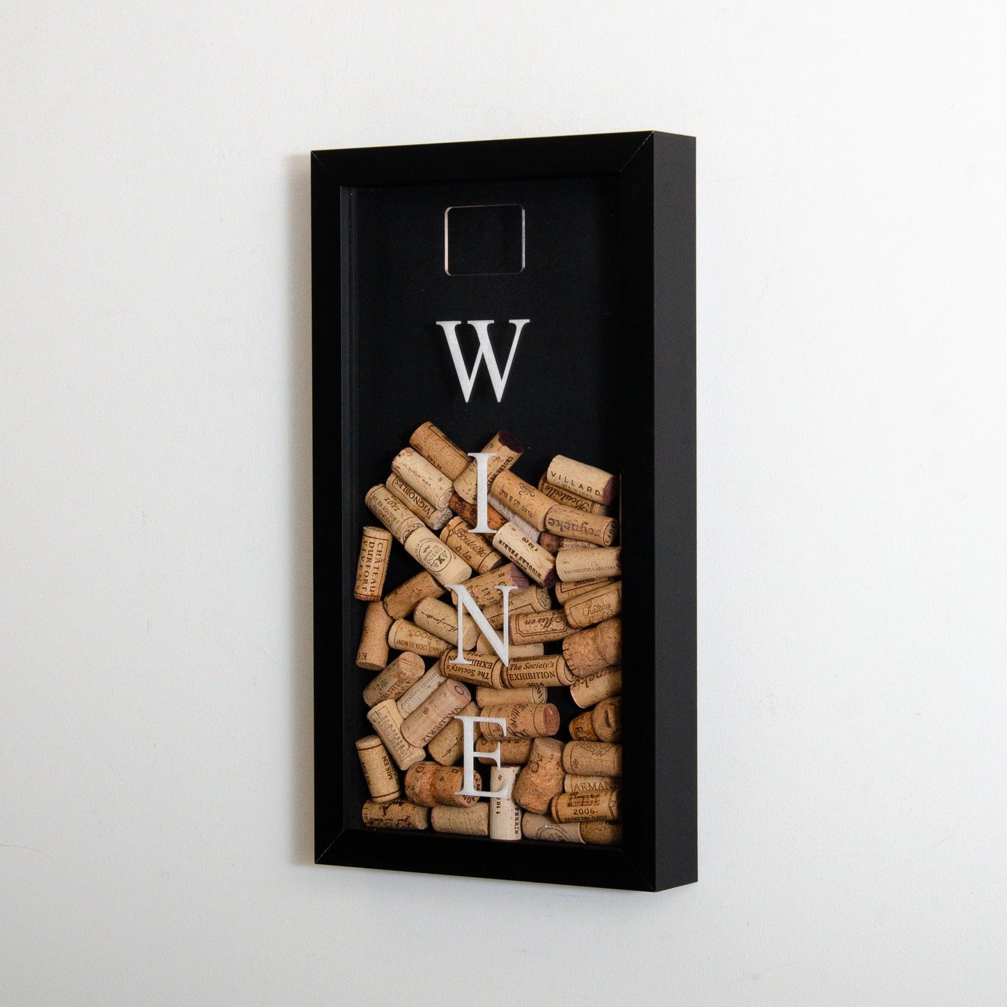 Vertical drinks cork frame - Stag Design