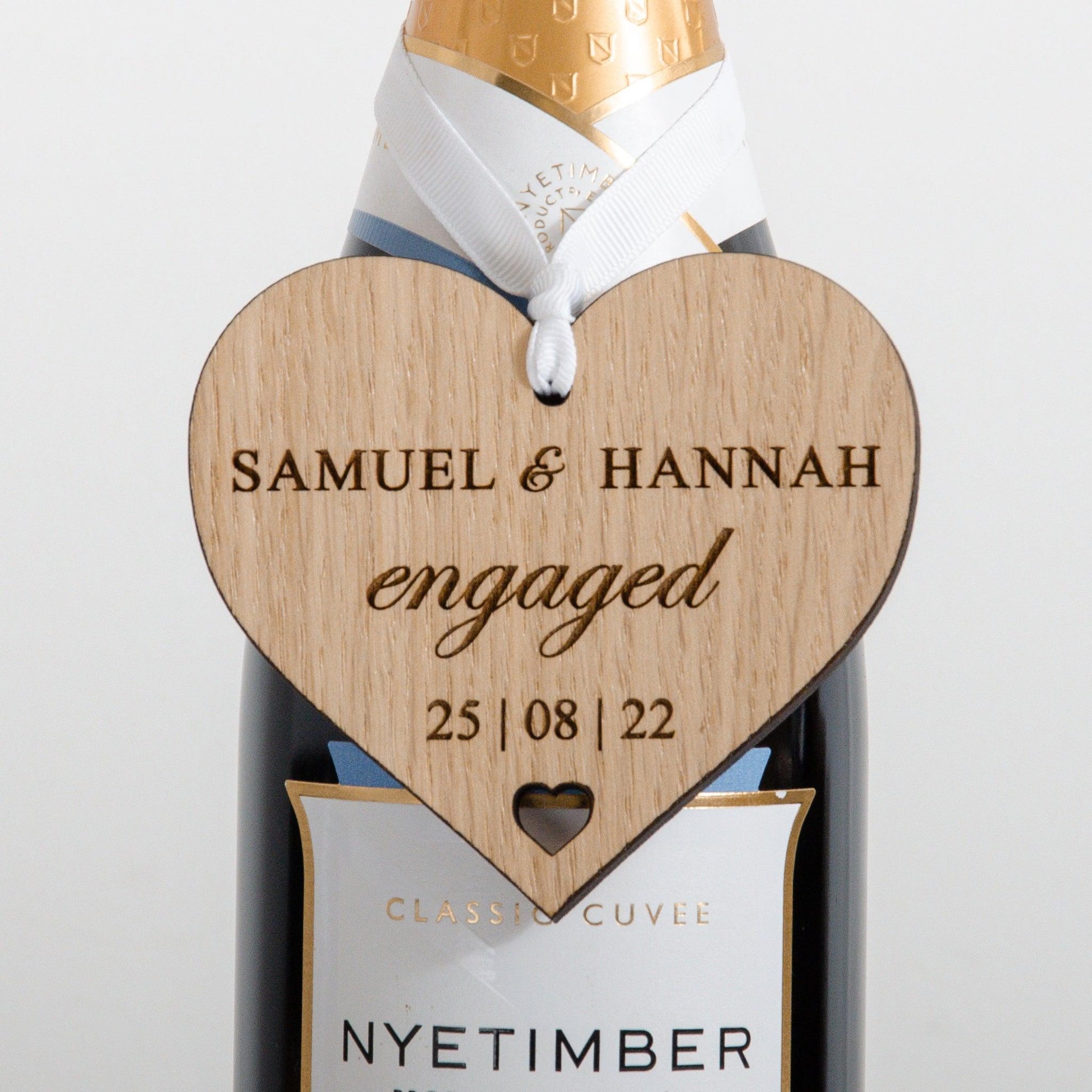 NEW! Engagement bottle decoration - Stag Design