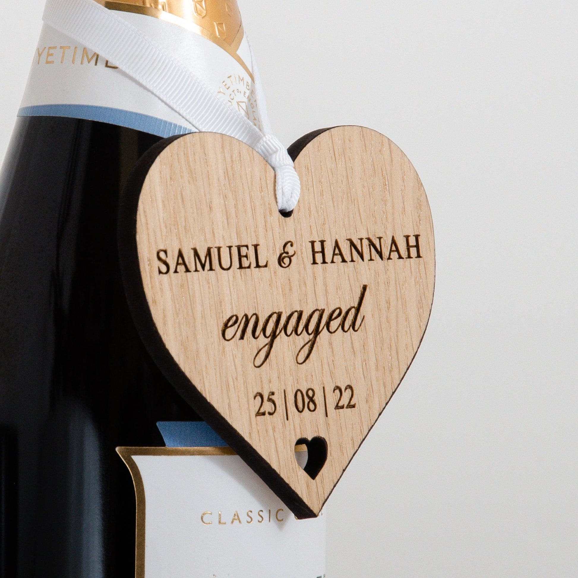 NEW! Engagement bottle decoration - Stag Design