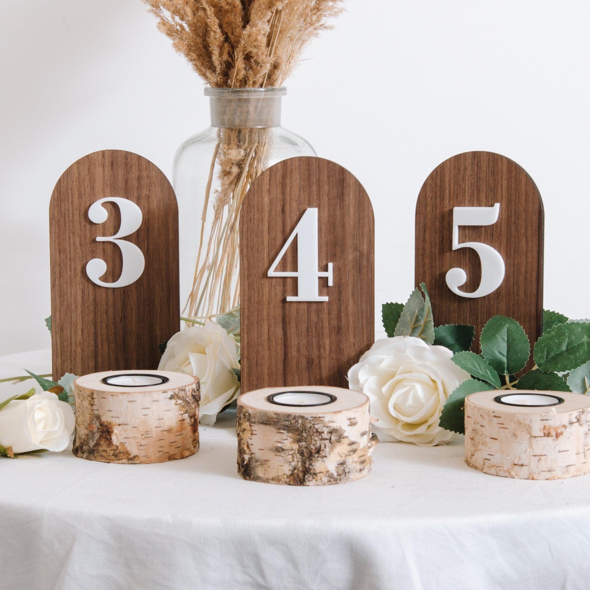 NEW! Table numbers for weddings and celebrations - Stag Design