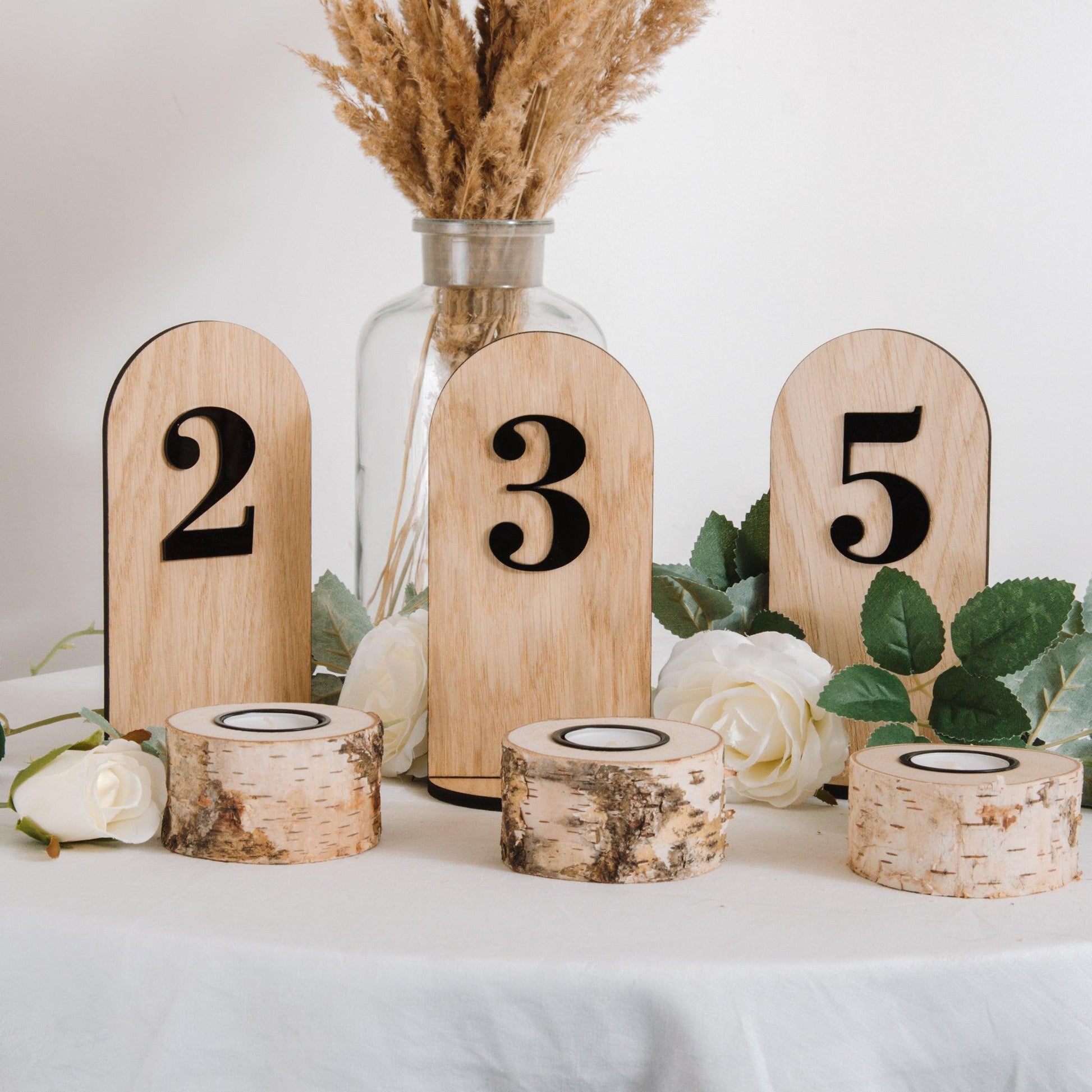 NEW! Table numbers for weddings and celebrations - Stag Design