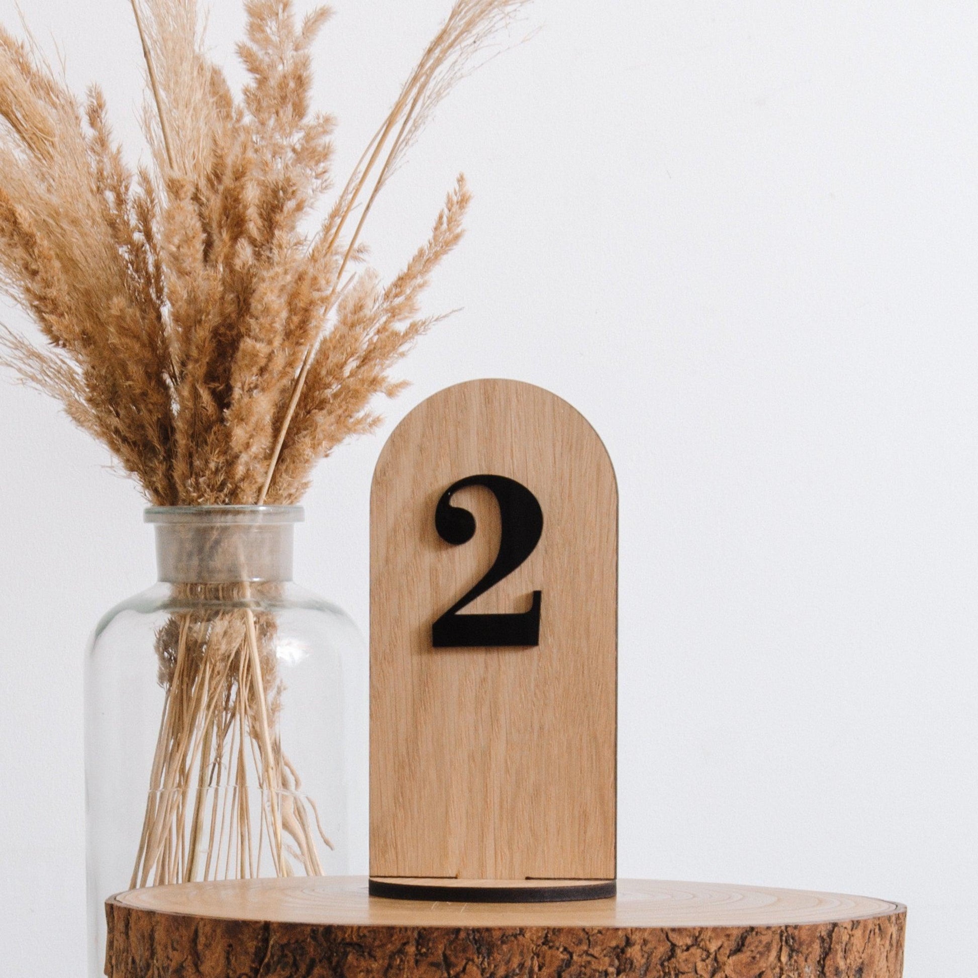 NEW! Table numbers for weddings and celebrations - Stag Design