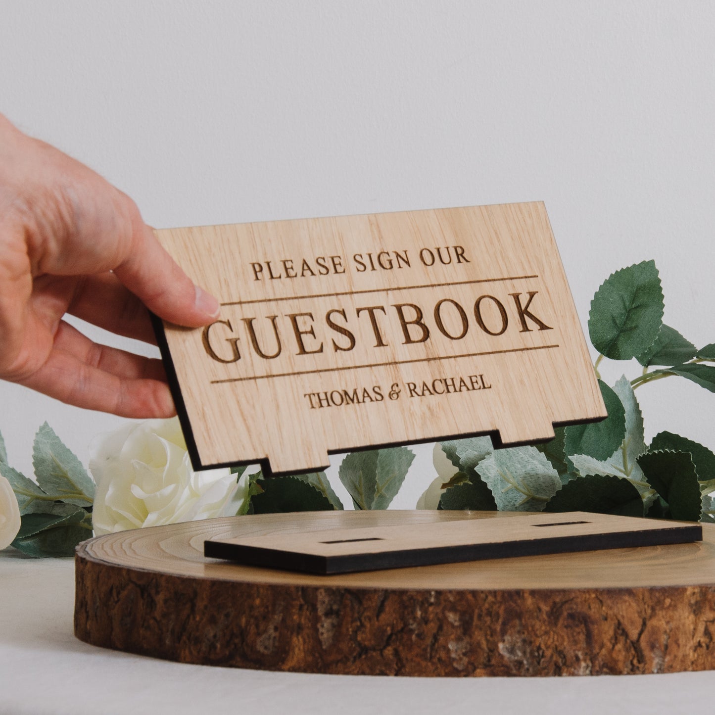 Wedding guestbook sign