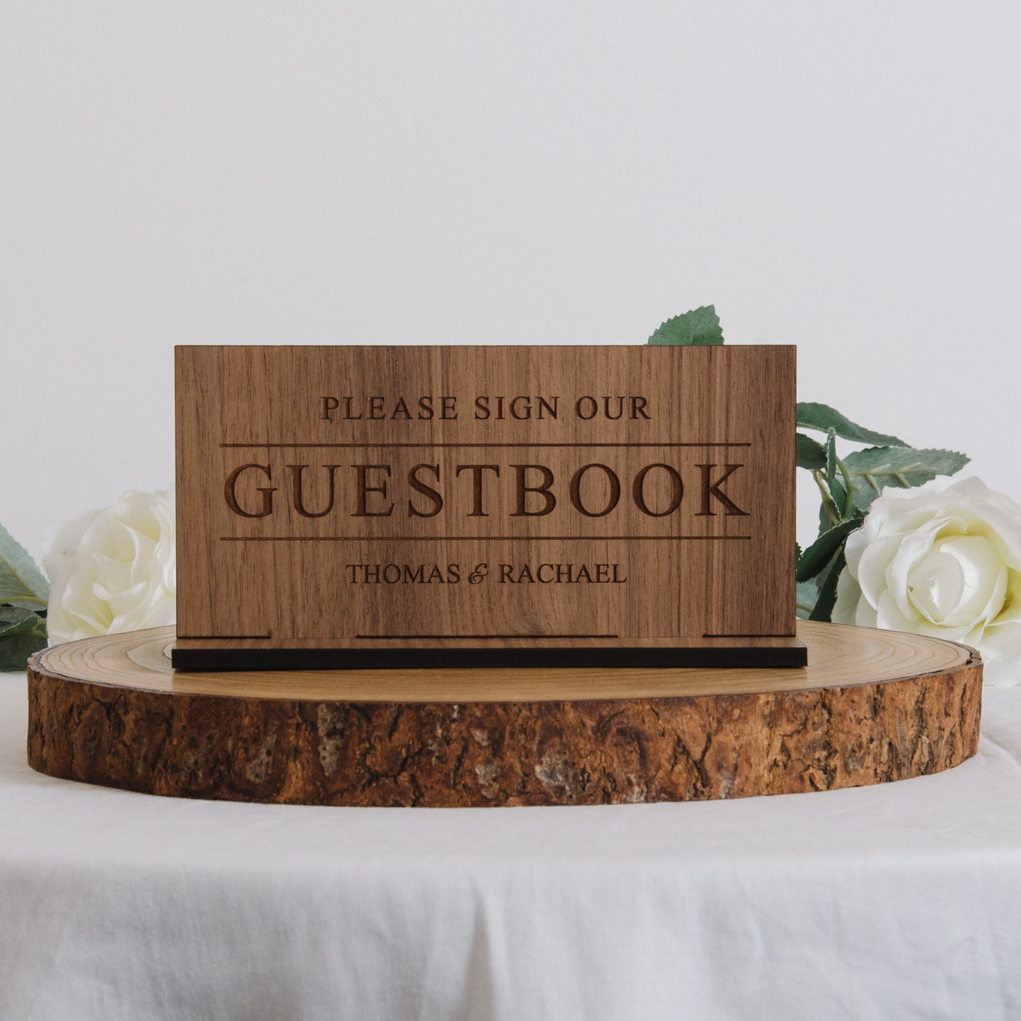 Wedding guestbook sign