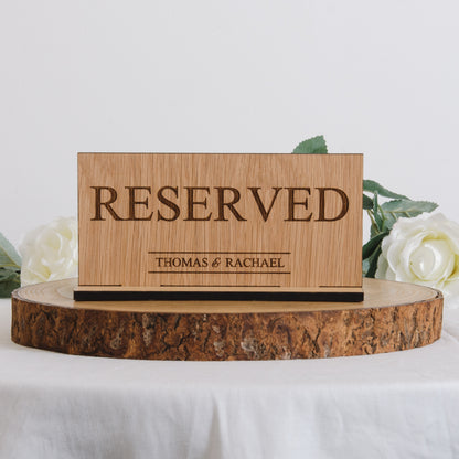 Reserved sign