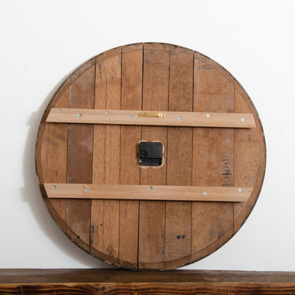 Whisky barrel clock