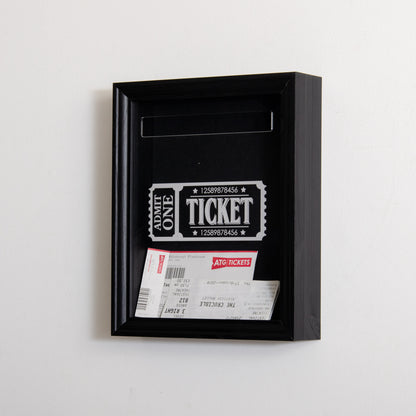 Ticket memory box frame