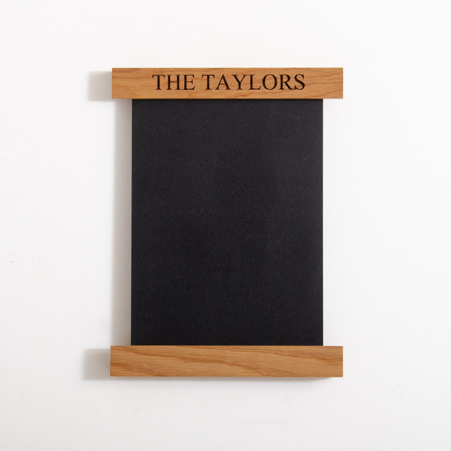 Personalised floating frame chalkboard