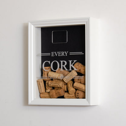 'Every cork tells a story' frame