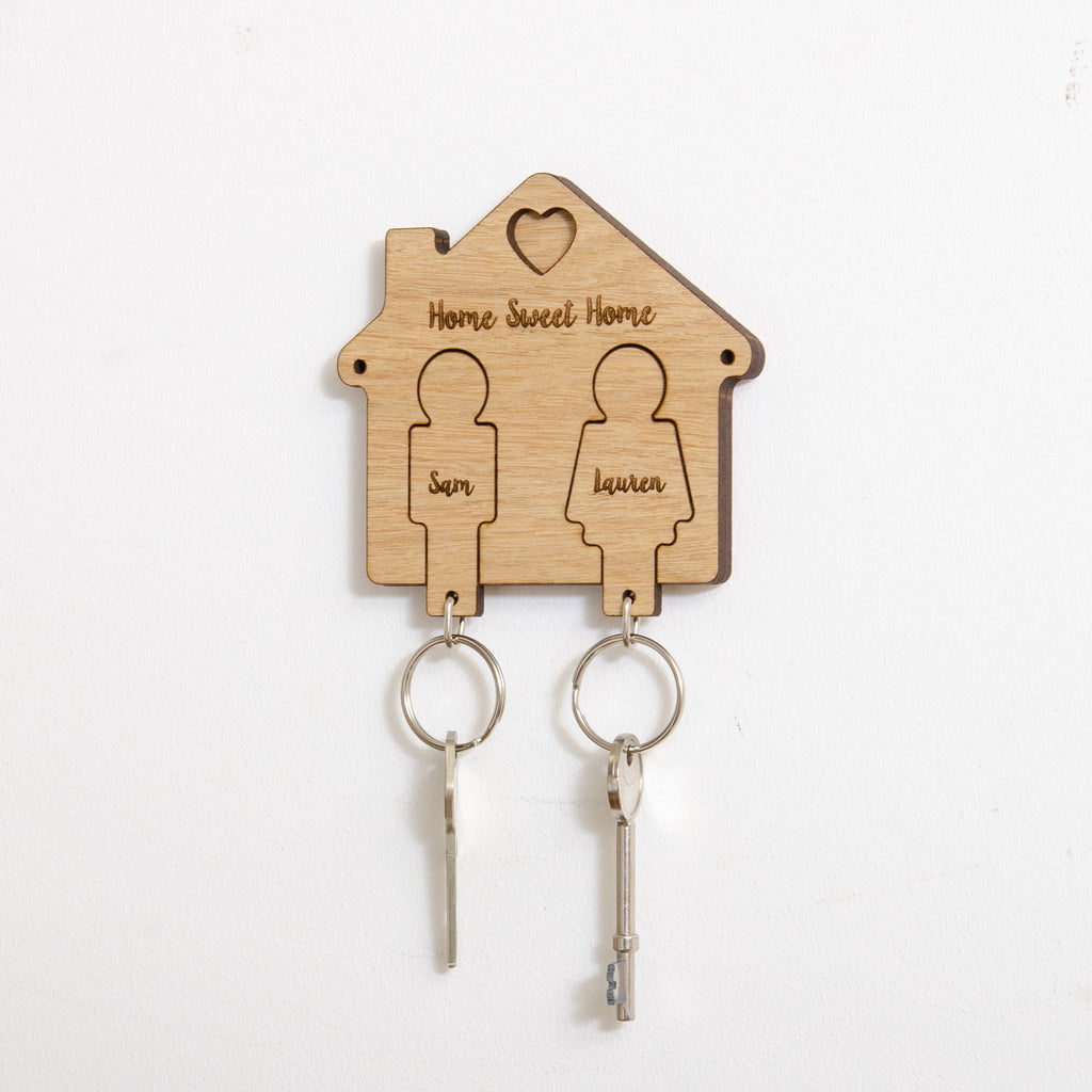 Personalised house key ring holder – Stag Design