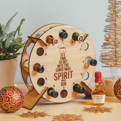 Miniatures drinks advent calendar countdown - Stag Design