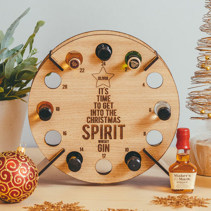 Miniatures drinks advent calendar countdown - Stag Design