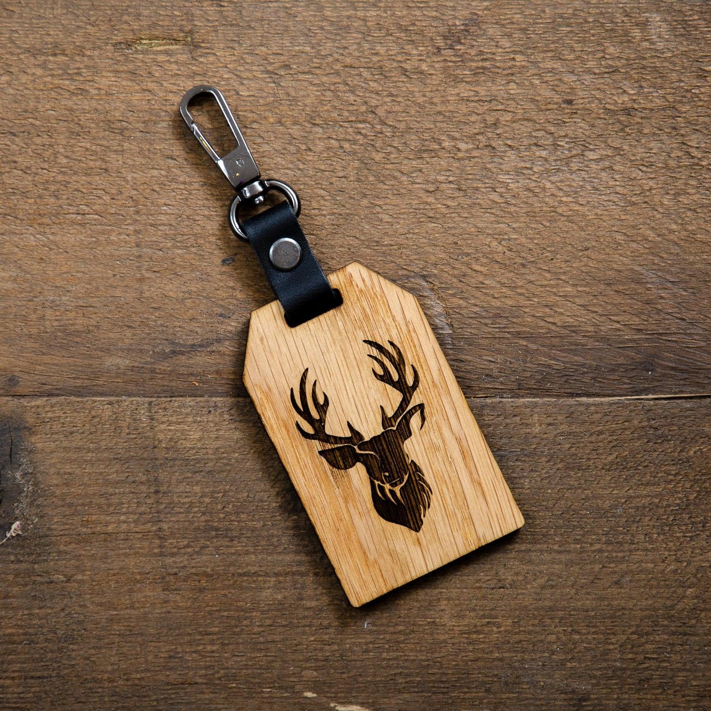 Personalised luggage tag - Stag Design