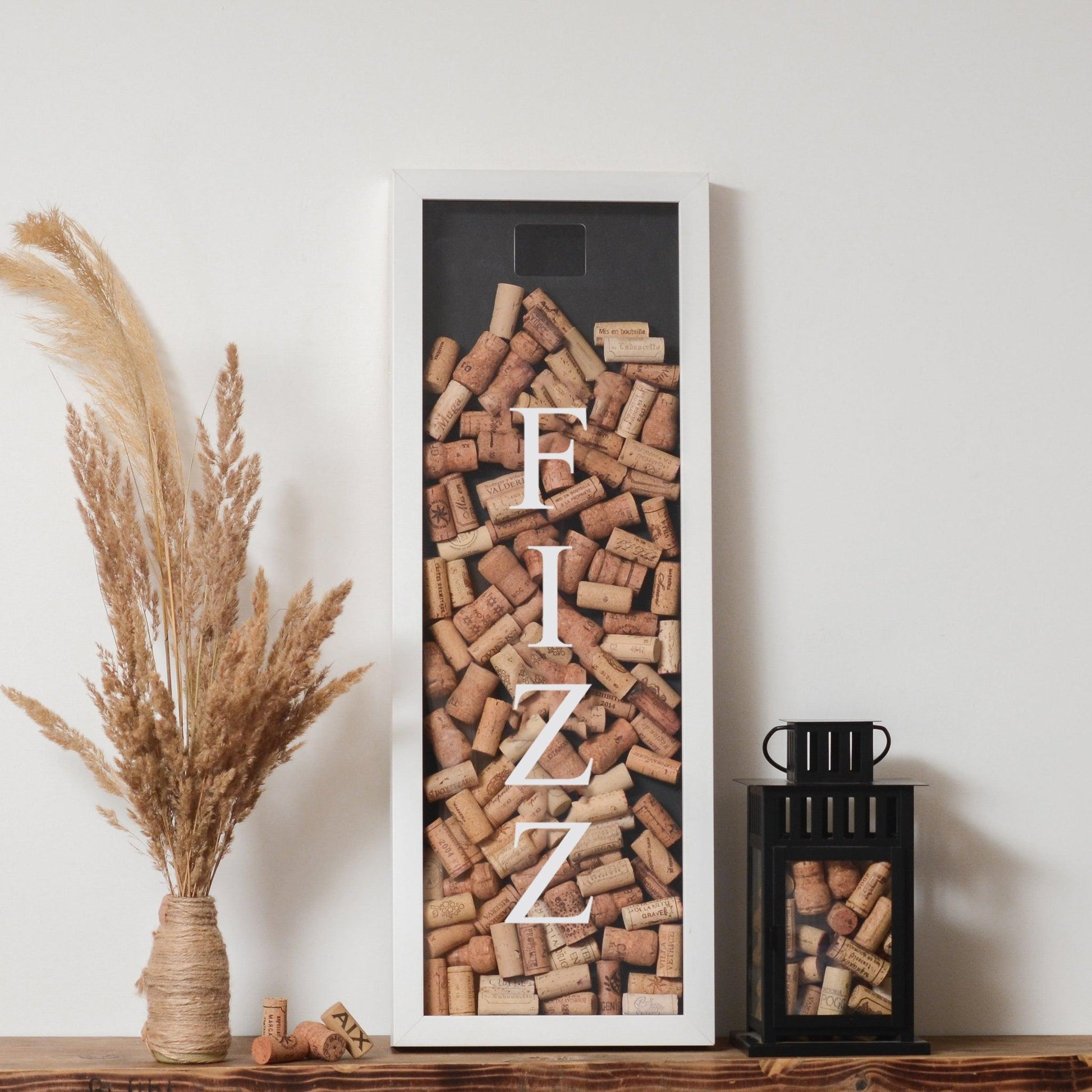 Vertical drinks cork frame - Stag Design