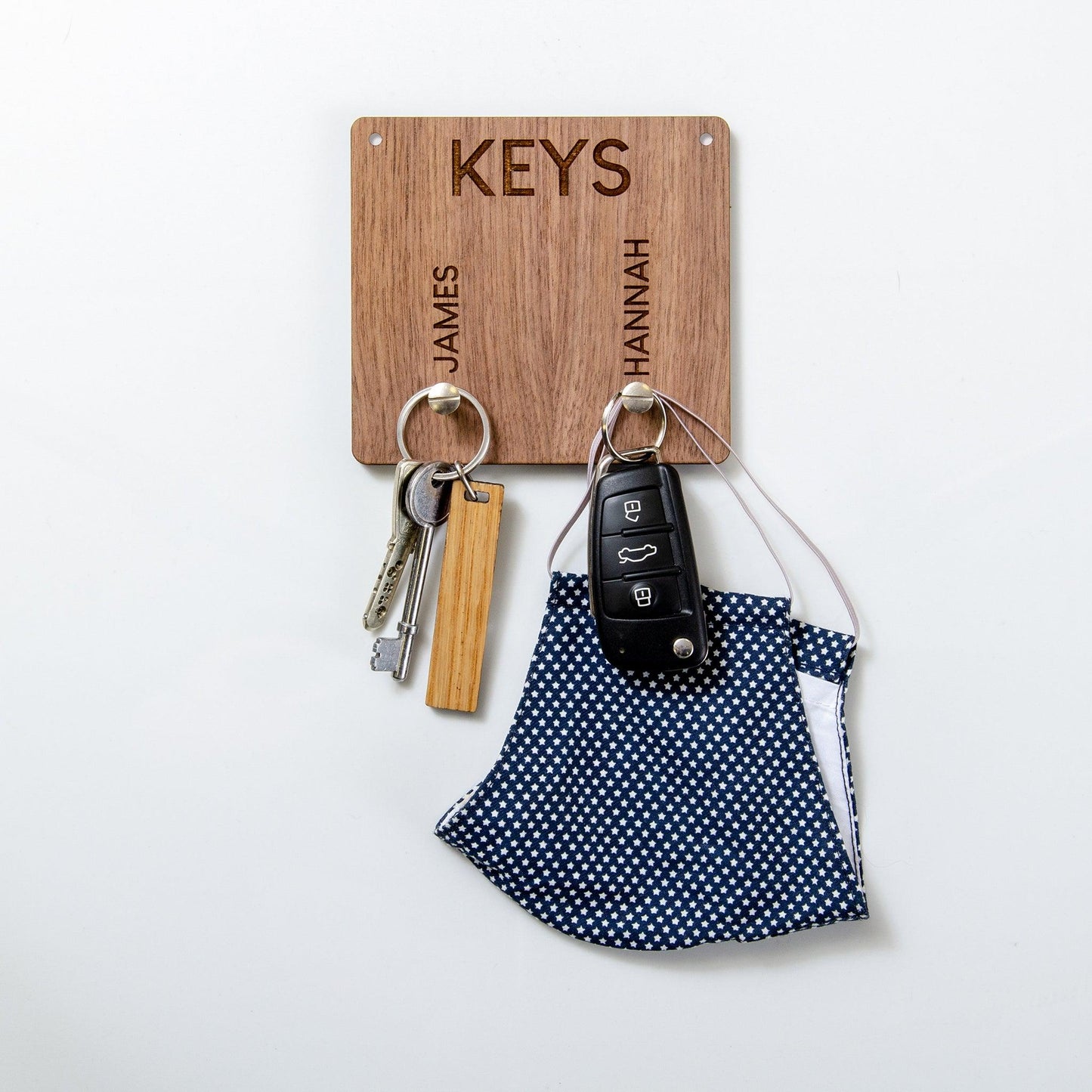 Personalised key ring holder - Stag Design