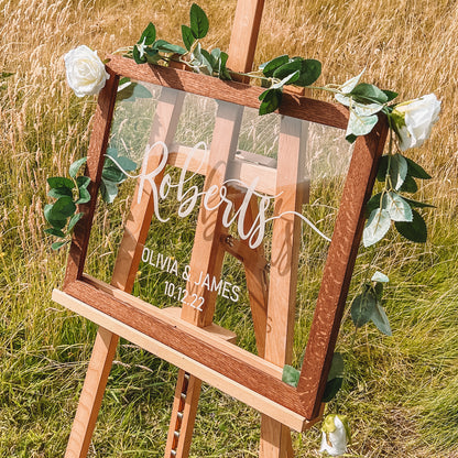 Personalised Welcome Sign