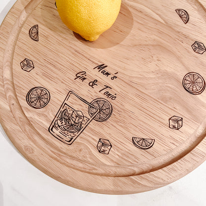 Gin chopping board