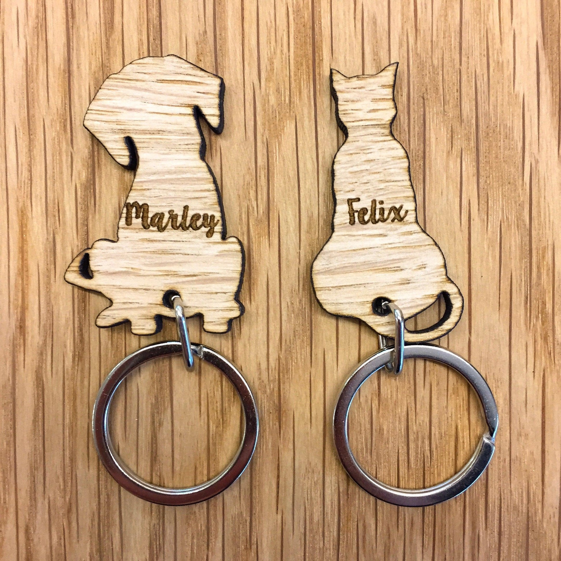 Personalised house key ring holder - Stag Design