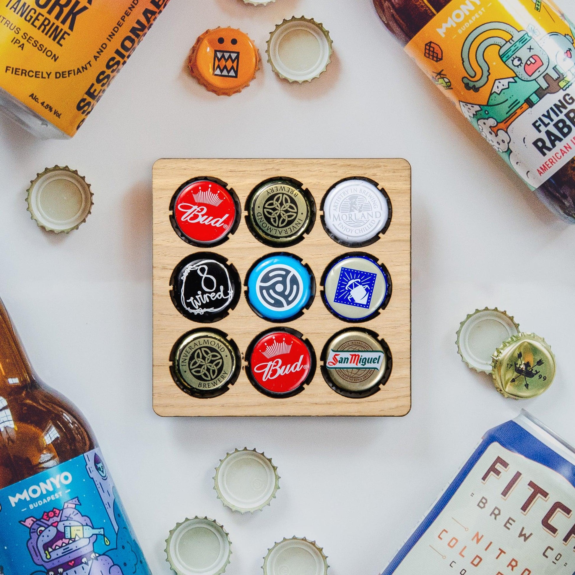 Beer cap coaster - Stag Design